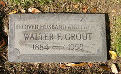 Walter Frederick Grout 