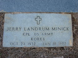 Jerry Landrum Minick 