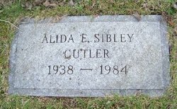 Alida E <I>Sibley</I> Cutler 