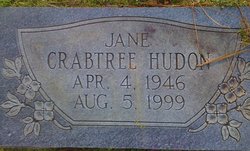 Jane <I>Crabtree</I> Hudon 