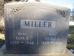 Elva E. <I>Morgan</I> Miller 