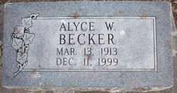 Alyce W Becker 