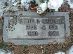 Rheita B. <I>Price</I> Caldwell 
