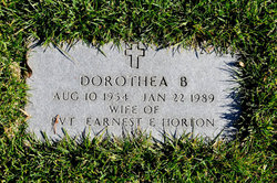 Dorothea B Horton 
