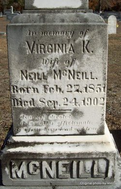 Virginia K. <I>McNatt</I> McNeill 