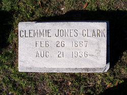 Clemmie <I>Jones</I> Clark 