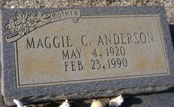 Maggie Lue <I>Chandler</I> Anderson 