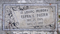 Elpha C <I>Greenhaw</I> Foster 