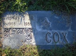 Henry J Cox Jr.
