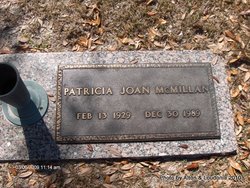 Patricia Joan <I>Cullinan</I> McMillan 