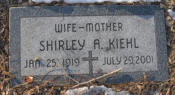 Shirley A. <I>Aylward</I> Kiehl 