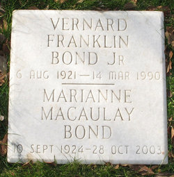 Marianne <I>Macaulay</I> Bond 
