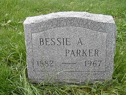 Bessie A <I>Herrick</I> Parker 