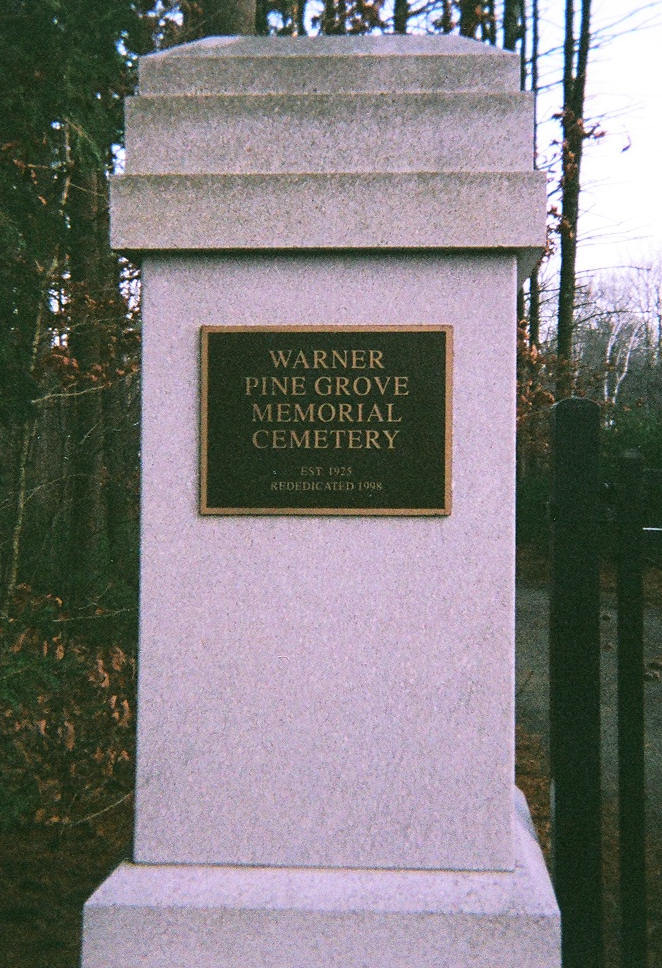 Warner Pine Grove Memorial Cemetery