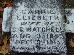 Carrie Elizabeth <I>Boyce</I> Hatchell 