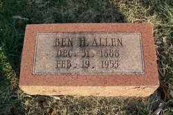 Benjamin H “Ben” Allen 