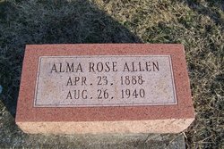 Alma Rose <I>Chastain</I> Allen 