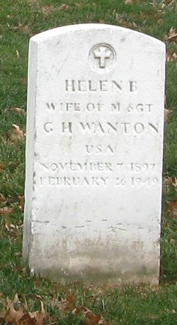 Helen B Wanton 