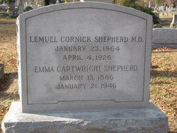 Emma Lucretia <I>Cartwright</I> Shepherd 