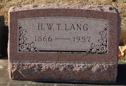 Henry William Theodore Lang 