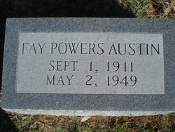Fay <I>Powers</I> Austin 