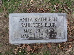 Anita Kathleen <I>Saunders</I> Beck 