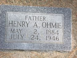 Henry August Ohmie 