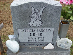 Patricia Isabel “Pat” <I>Langley</I> Greer 