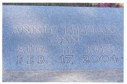 Annie Lillian <I>Shipman</I> Alexander 