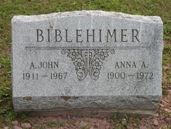 Anna A <I>Litwhiler</I> Biblehimer 