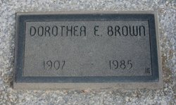 Dorothea E. Brown 