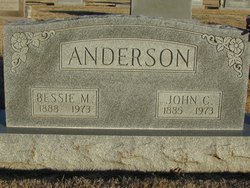 Bessie May <I>Hicks</I> Anderson 