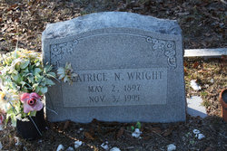 Beatrice Carroll <I>Newsome</I> Wright 