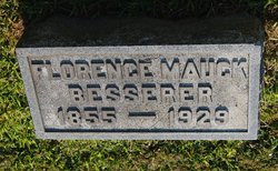 Mary Florence “Flora” <I>Mauck</I> Besserer 