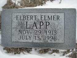 Elbert Elmer Lapp Sr.