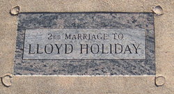 2nd MARRIAGE TO Loyd Holiday 