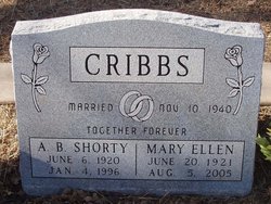 Allen Berry “Shorty” Cribbs 