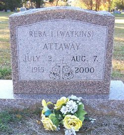 Reba I <I>Watkins</I> Attaway 