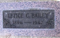 Letice C <I>Chase</I> Bailey 