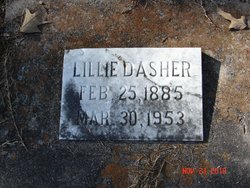 Lillie Mae <I>Zeigler</I> Dasher 