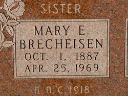 Mary Elizabeth “May” <I>Langley</I> Brecheisen 