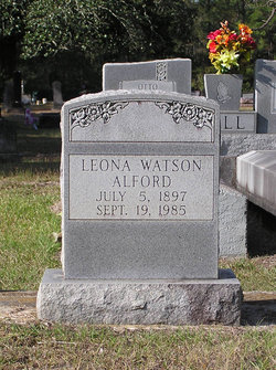 Leona <I>Watson</I> Alford 