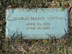 Frances Parker Cotton 