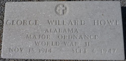 Maj George Willard Howe 