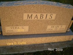 Vera G. <I>Curtis</I> Mabis 
