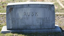 Paralee <I>Fussell</I> Rusk 