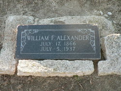 William F Alexander Jr.