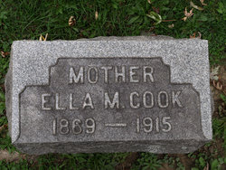 Ella M. <I>Warner</I> Cook 