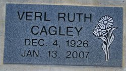 Verl Ruth <I>Griffeth</I> Cagley 