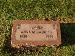 Anna Marie <I>Burge</I> Babbitt 